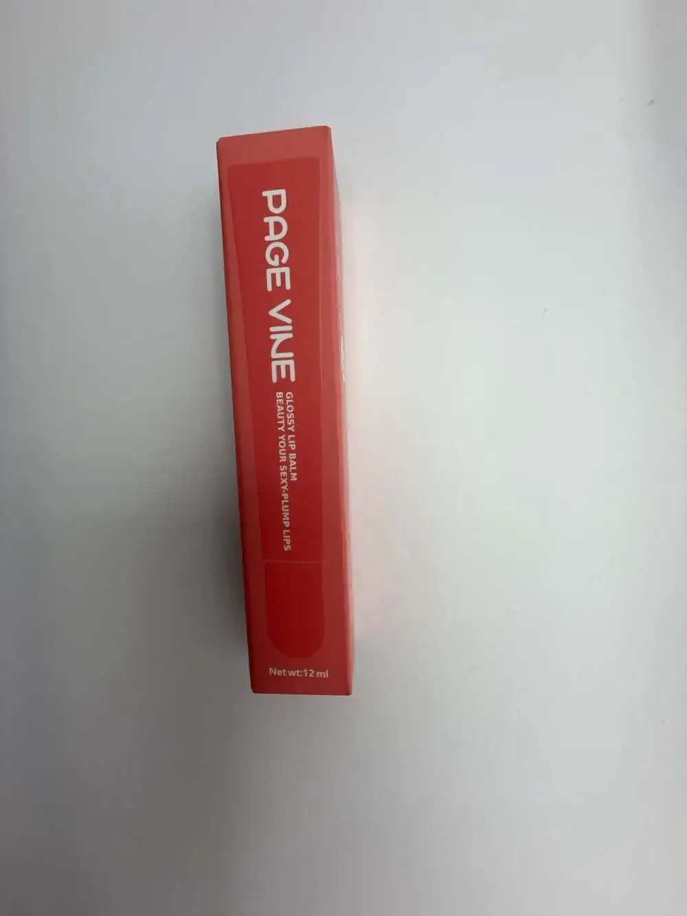 Page Vine Glossy Lip Balm with Shea Butter, Babassu, Cupuaçu, and Peptides